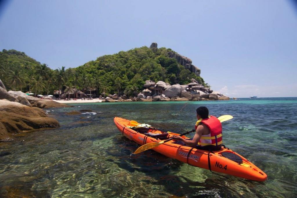 Hotel Koh Tao Bamboo Huts Exterior foto